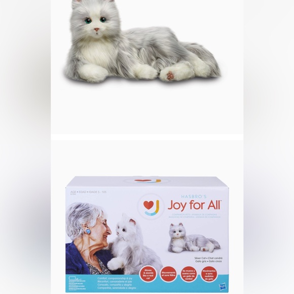 Joy for All companion toy cat - Picture 9 of 9